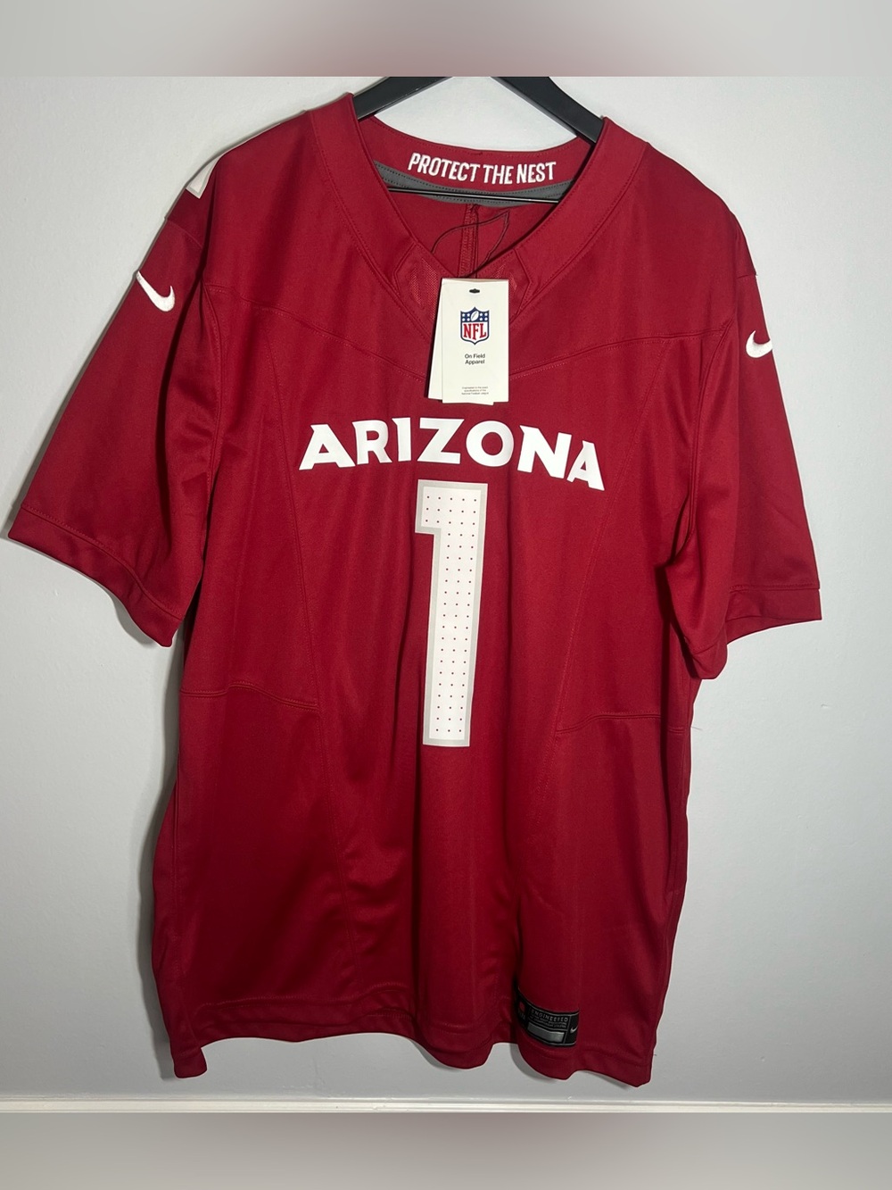 Arizona Cardinals Kyler Murray Football Jersey Mens XL Red Nike NFL